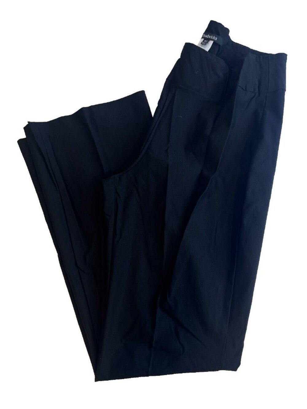Chadwicks Women's Black‎ Pull On Dark Wash Boot Cut Dress Pants Size 16T